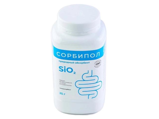 сорбипол 25,0 пор д/сусп д/приема внутрь/банка