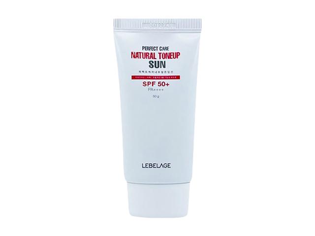 *lebelage солнцезащитный крем с тонизирующим эффектом, spf50+/pa +++. 50г. 611404