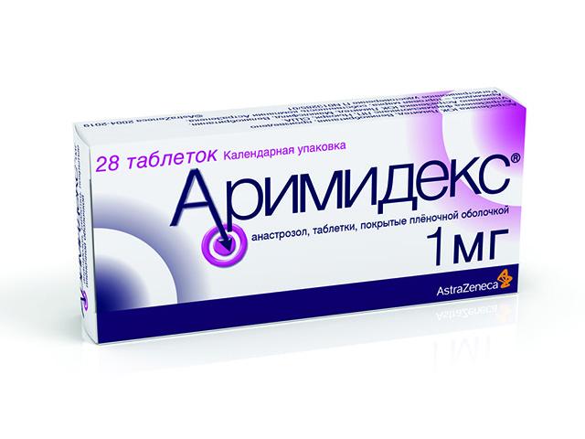 аримидекс 1мг. №28 таб. п/о