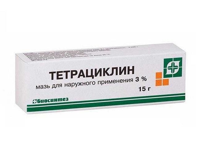 тетрациклин 3% 15г. мазь д/наружн.прим. /биосинтез/ 0143