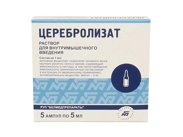 церебролизат 5мл. №5 р-р д/ин. амп. /белмедпрепараты/
