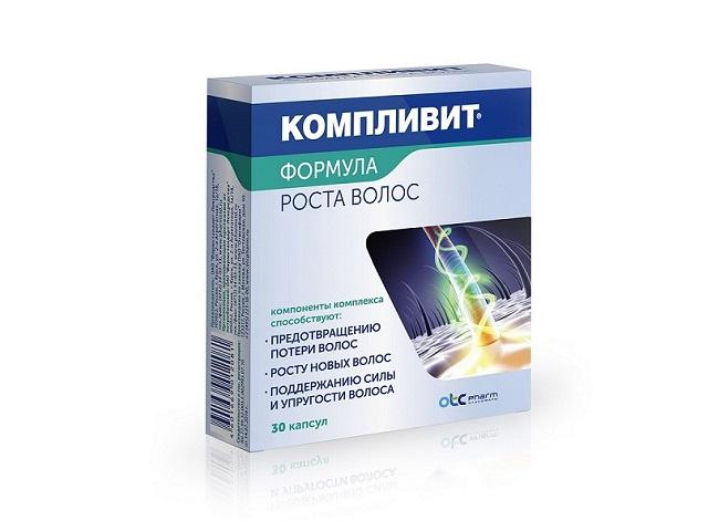 компливит формула д/роста волос №30 капс.