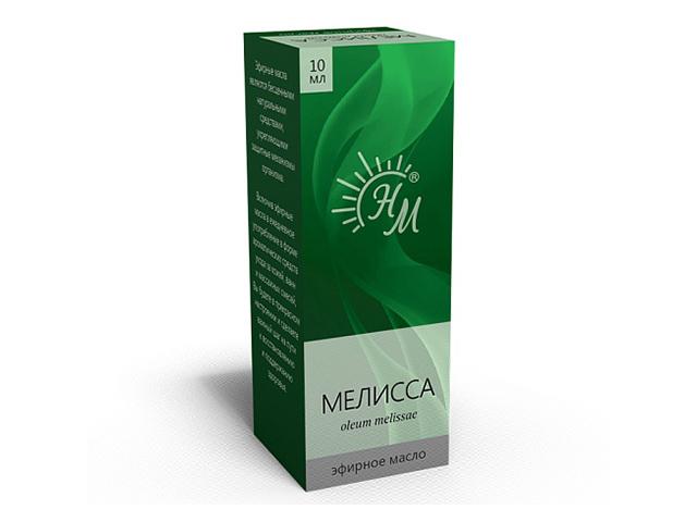 масло мелисса 10мл. эфирное