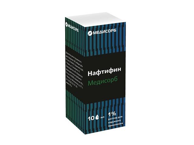 нафтифин медисорб 0,1% 10мл. р-р д/наруж.прим. 1712