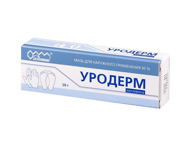 уродерм 30% 10г. мазь 0972