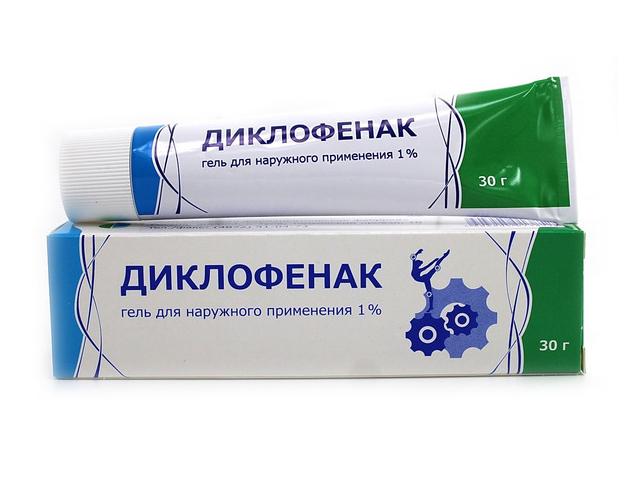 диклофенак 1% 30г. гель д/наруж. прим. /тульская/
