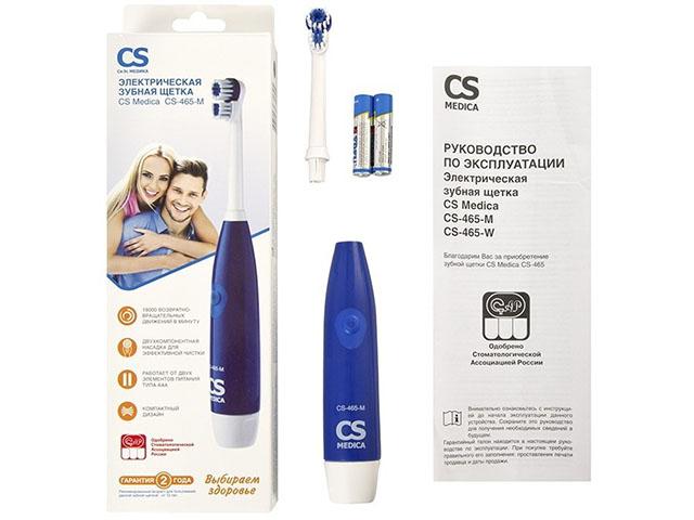 электрическая зубная щетка medica cs-465-m