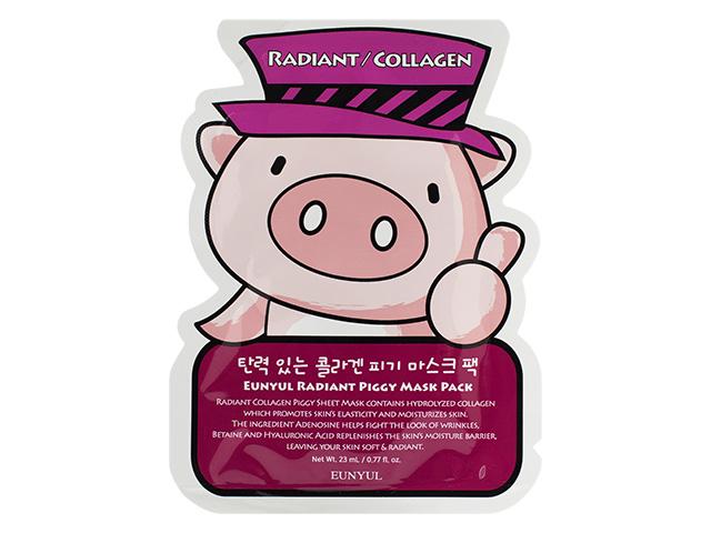 *eunyul маска тканевая освежающая для лица с коллагеном. 23 мл. 400858