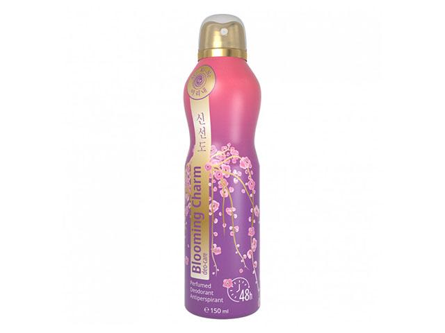 mi-ri-ne дезодорант-антиперспирант парфюмированный blooming charm 150мл (697047)