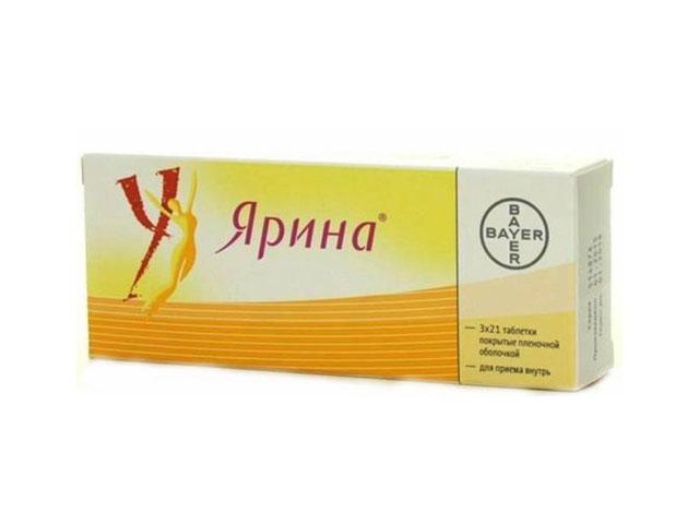 ярина №63 (21х3) таб. п/п/о 2354
