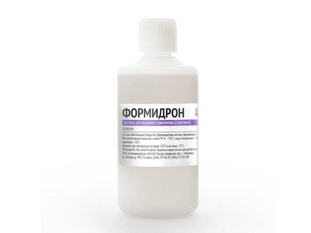 формидрон р-р д/наружн.прим. спирт. 100мл. /самарамедпром/ 5829