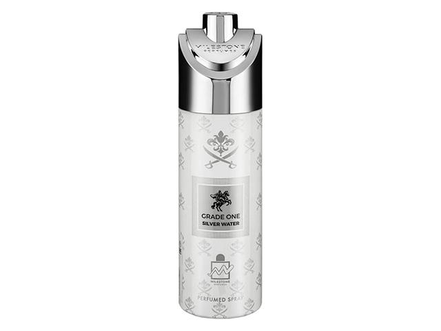 milestone дезодорант-спрей unisex grade one silver water  200ml