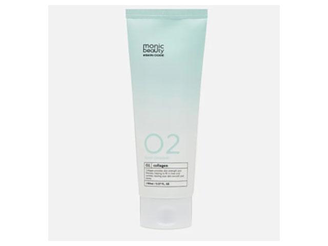 monic beauty skin code 02 коллаген очищающая пенка для лица 150мл