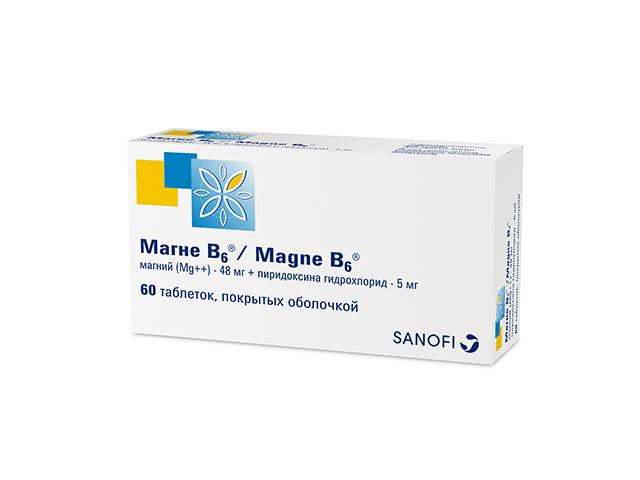 магне в6 №60 таб. п/п/о 4546