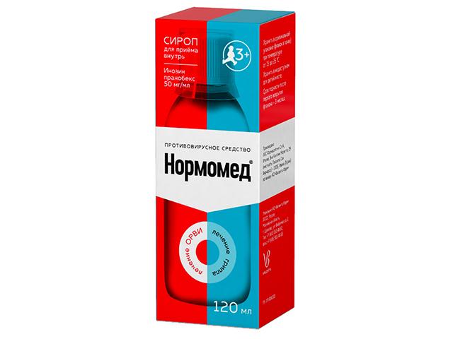 нормомед 120мл. сироп 3292