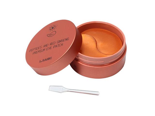 *l.sanic гидрогелевые патчи д/области вокруг глаз с пептидами и экстр. красного женьшеня №60/ 804067