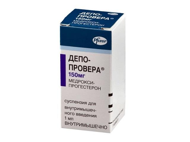 депо-провера 150мг/мл. 1мл. №1 сусп. в/м фл.