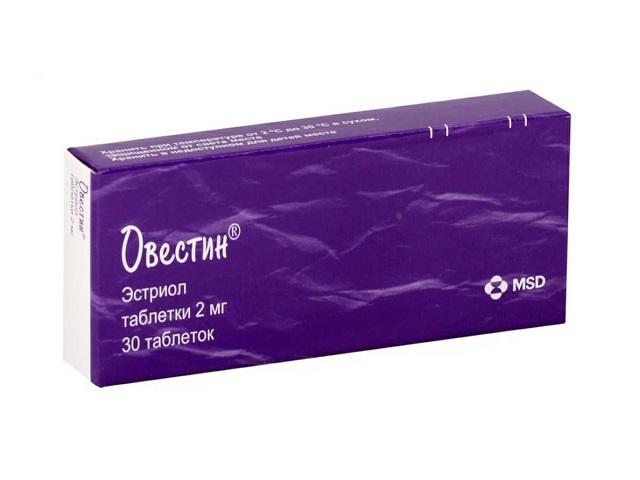 овестин 2мг. №30 таб. 4004