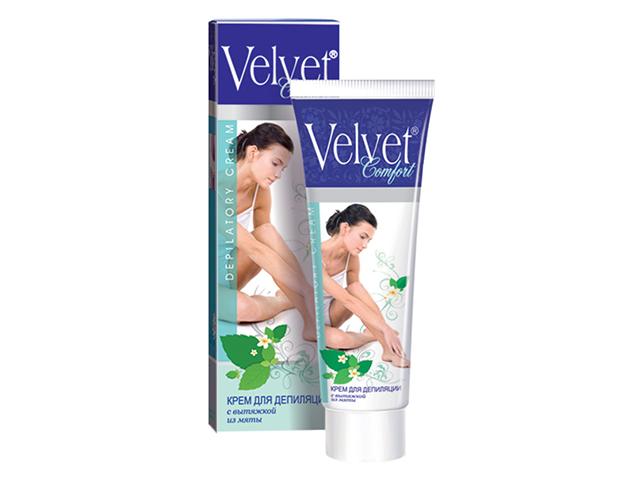 вельвет депил. крем мята 100мл. [velvet]