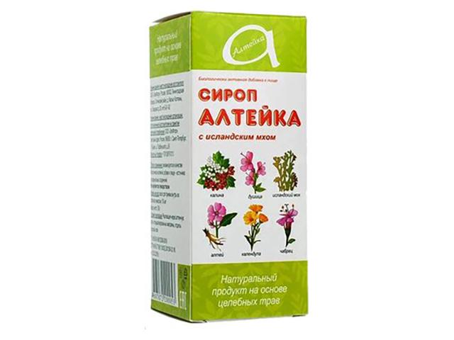 алтейка сироп 100мл./130г. фл.