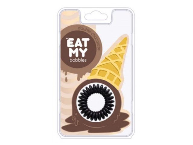 *eat my bobbles резинки для волос. двойной шоколад, 3шт. 943365