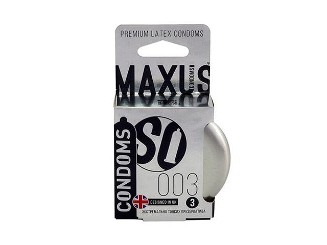 maxus презервативы гипертонкие №3