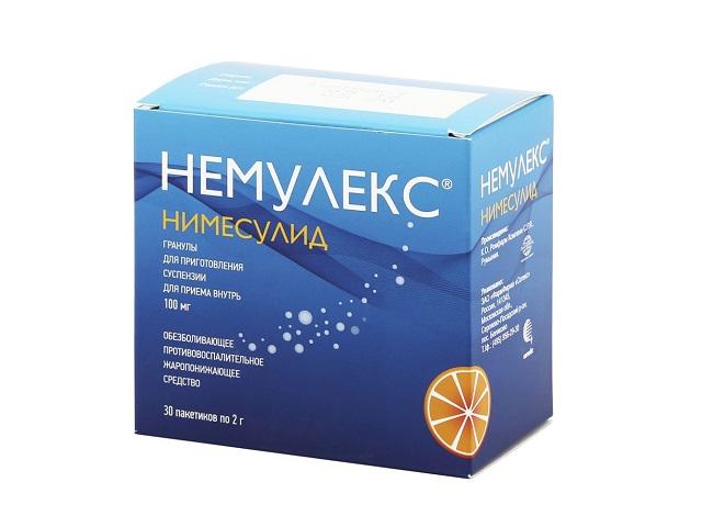 немулекс 100мг. №30 пак. гран. д/сусп.