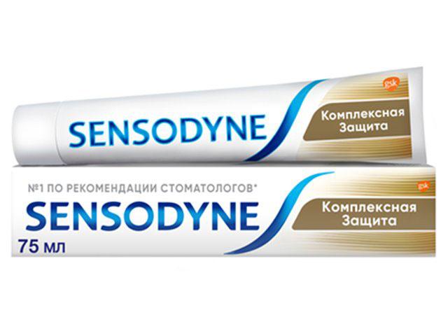 сенсодин зуб.паста тотал кейр (комплексная защита) 75мл. [sensodyne]