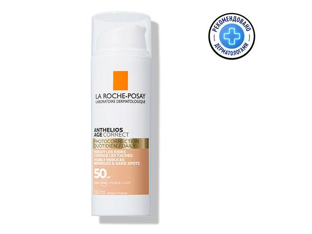 ля рош-позе антгелиос сс крем а/возраст.тонир.д/лица spf50 50мл. [lrp]