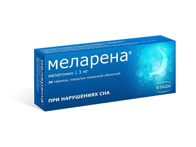 меларена 3мг. №30 таб. п/п/о 0895