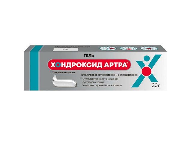 хондроксид артра гель д/нар. прим. 5% туба 30г