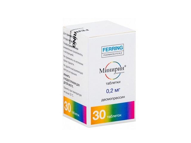 минирин 0,2мг. №30 таб.