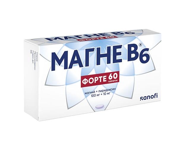 магне в6 форте №60 таб. п/п/о