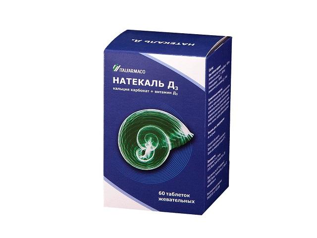 натекаль д3 №60 таб.жев. 5127