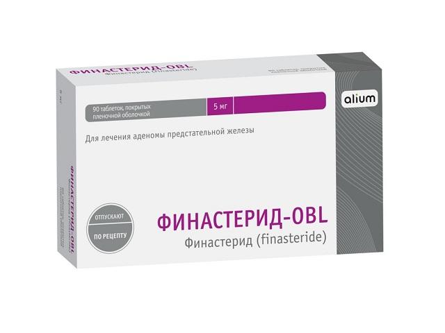 финастерид-obl 5мг. №90 таб. п/о