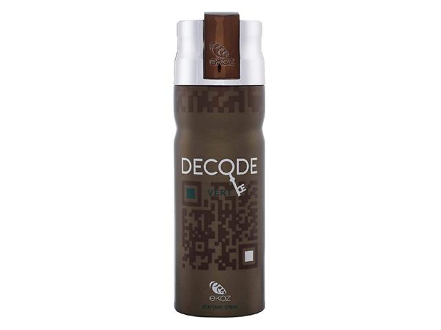 ekoz дезодорант-спрей муж decode vert 200ml