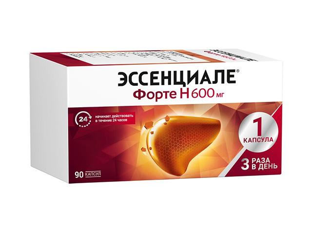эссенциале форте н 600 мг n90 капс