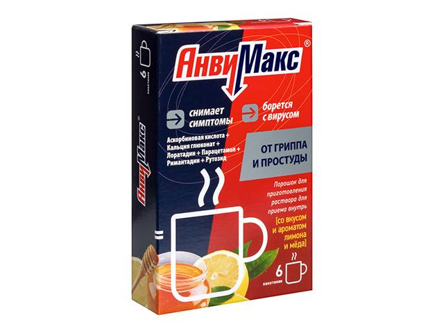 анвимакс №6 лимон+мед саше