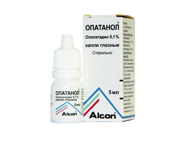 опатанол 0,1% 5мл. гл.капли фл.
