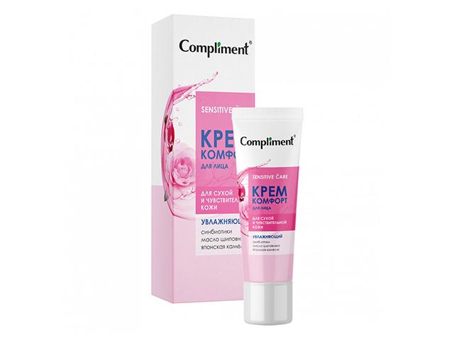 compliment sensitive care увлажняющий крем-комфорт д лица 50мл 916868