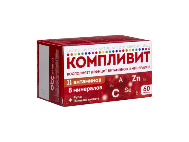 компливит №60 таб. п/о (бад)