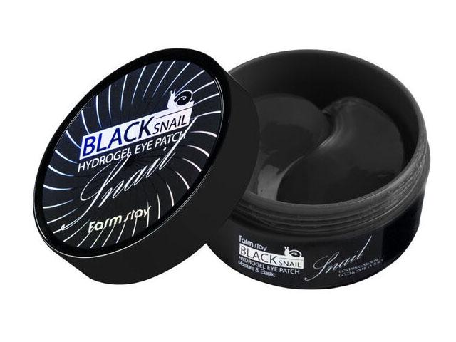 *farmstay гидрогелевые патчи д/области вокруг глаз с муцином черной улитки 90 г. 9033423