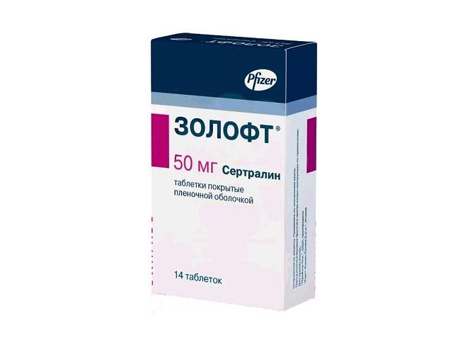 золофт 50мг. №14 таб. п/о 5213