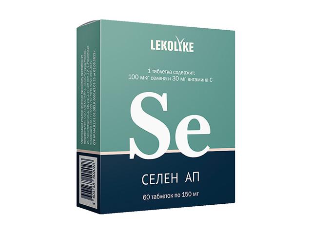 lekolike селен ап n60 табл по 150мг