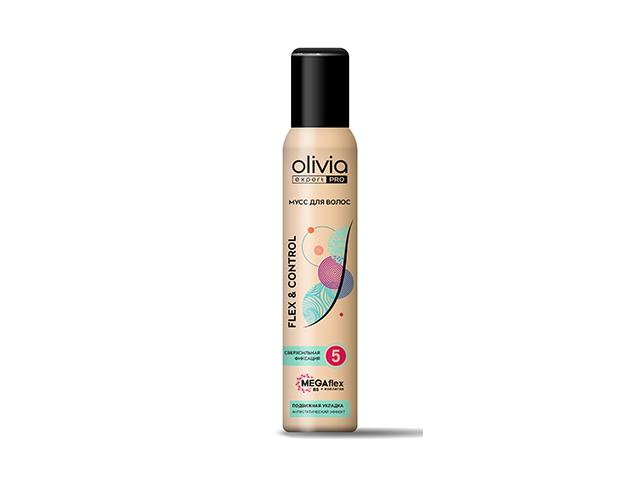 olivia expert pro flex&control мусс д/волос сверхсильн фикс 150мл