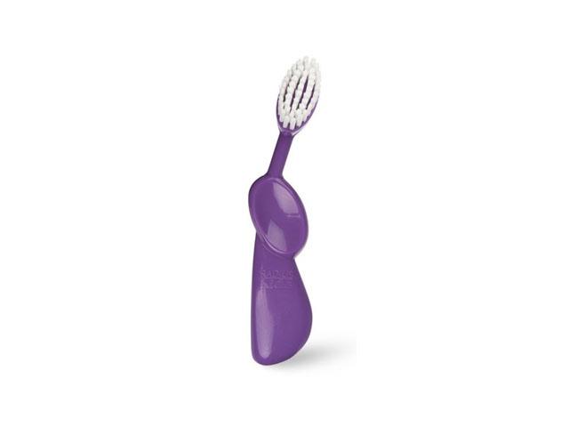 *radius toothbrush original щетка зубная детская фиолетовая. мягкая. для правшей 2000000004778