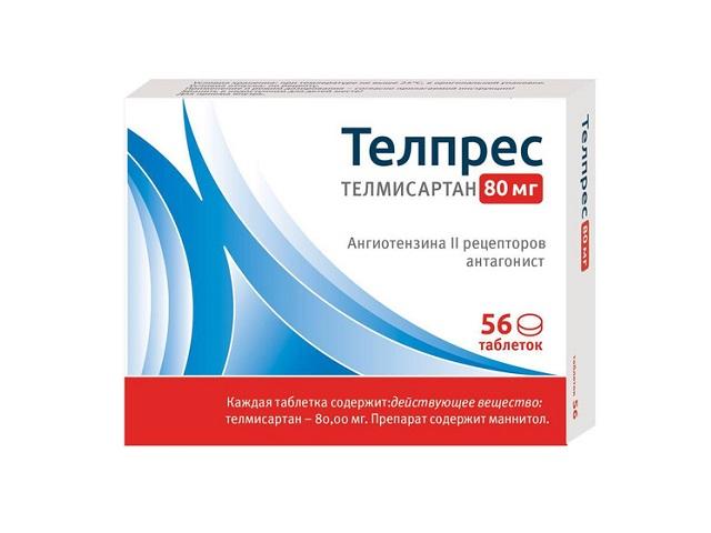 телпрес 80мг. №56 таб. 1567