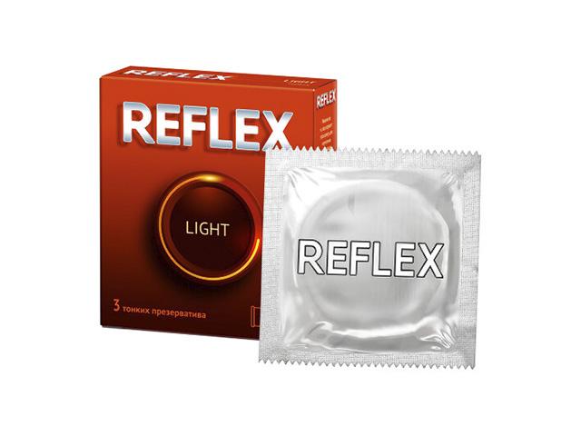 reflex light презервативы в смазке №3