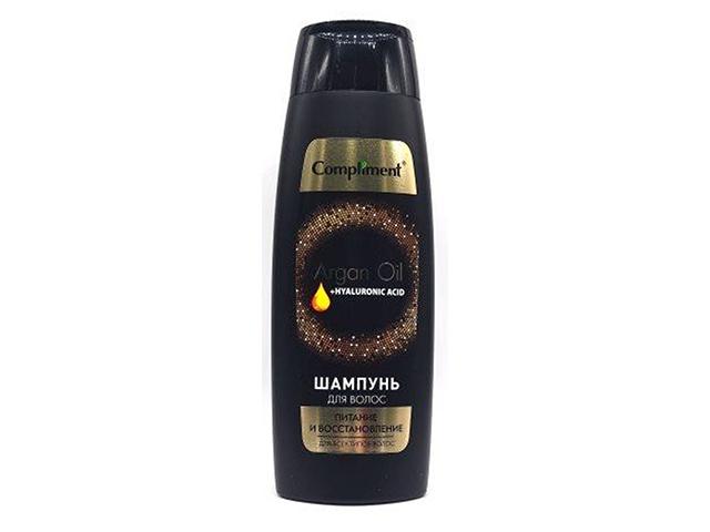 compliment argan oil+hyaluronic acid шампунь д волос пит+восстан 400мл 917186