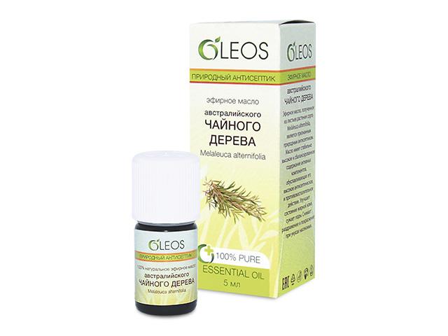 олеос масло чайное дерево 5мл. эфирное и/у [oleos] аспера